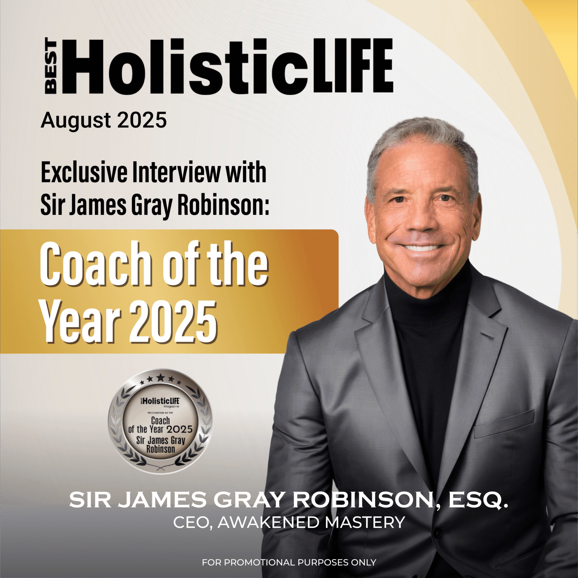 Exclusive Interview with Sir James Gray Robinson: Coach of the Year 2025